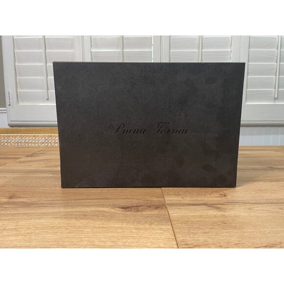 Pnina Tornai 4 Naturalizer Liefde Satin Rhinestone Mules Black Size 9.5 Wide NIB - Picture 13 of 13